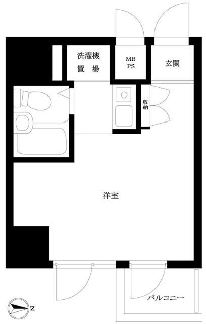 ラ・ポール十条の間取り