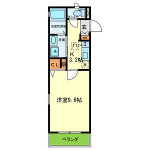 フルール岡本の間取り