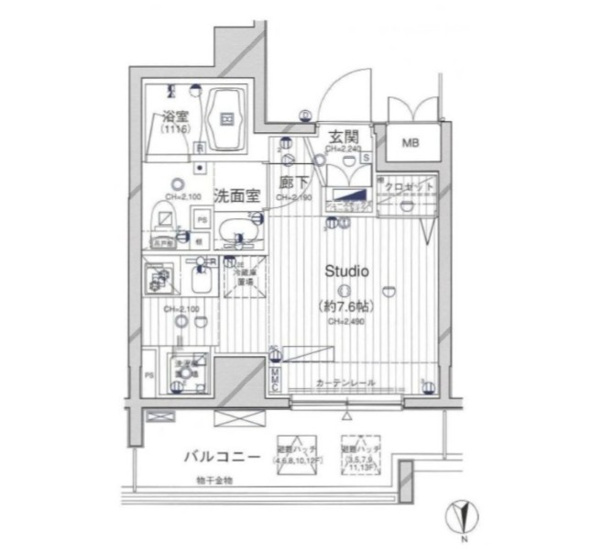 【間取り】 | ダイナシティ西新宿