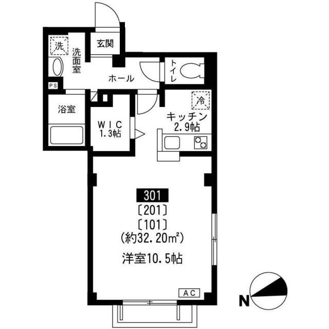 ベネフィチオの間取り