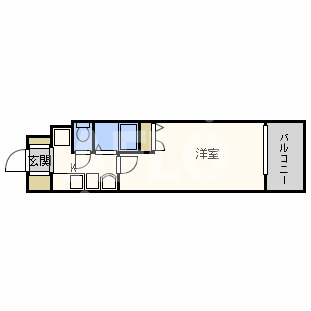 CITY SPIRE北梅田の間取り|CITY SPIRE北梅田　間取り
