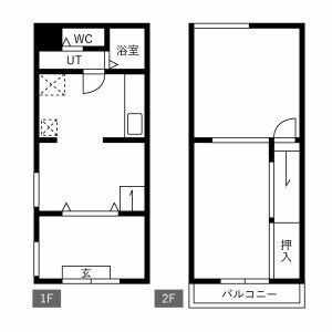 根岸５丁目戸建ての間取り