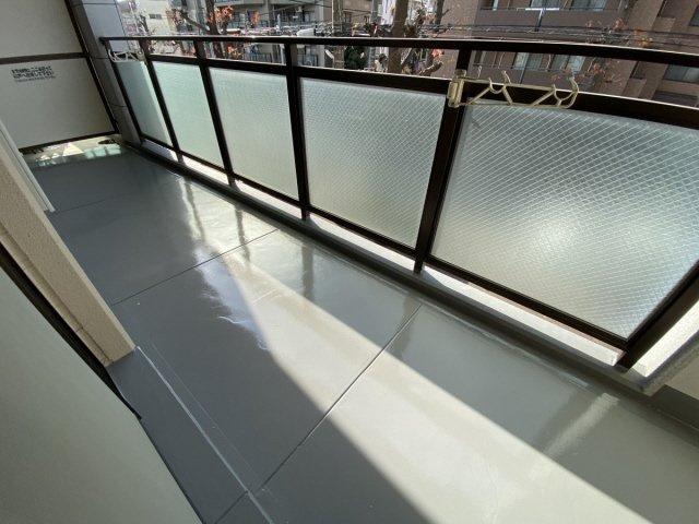 神戸市東灘区本庄町１丁目の賃貸マンションのバルコニー