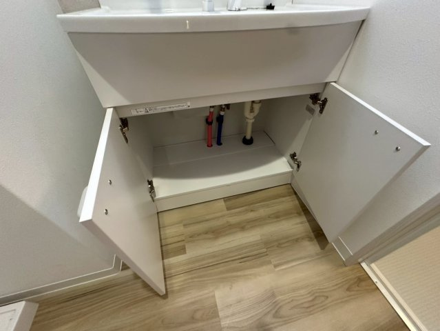 神戸市灘区友田町４丁目の賃貸マンションの洗面所