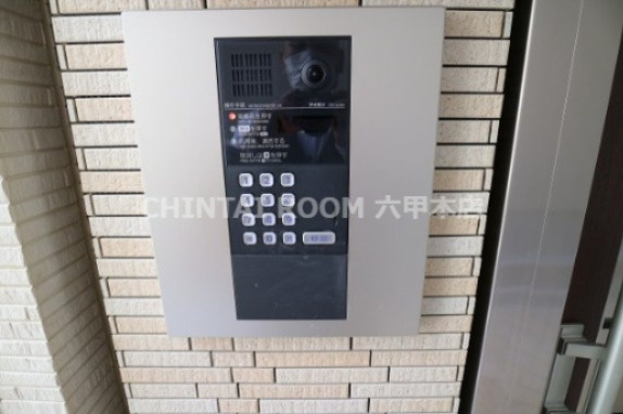 神戸市灘区天城通３丁目のアパートのセキュリティ