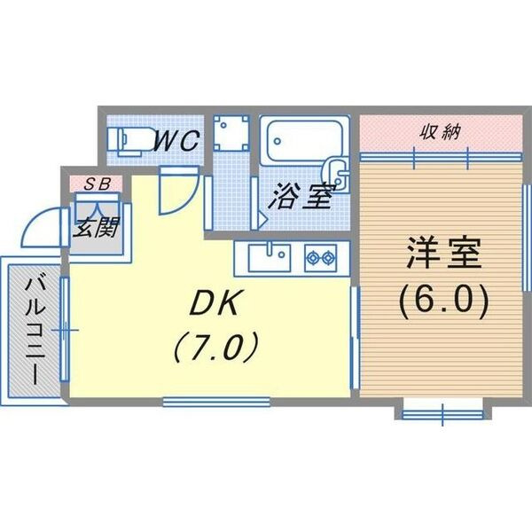 アクエルド諏訪山の間取り