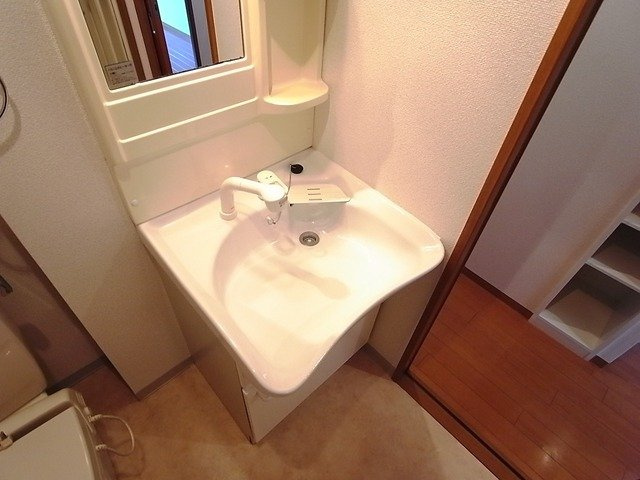 神戸市中央区加納町３丁目の賃貸マンションの洗面所