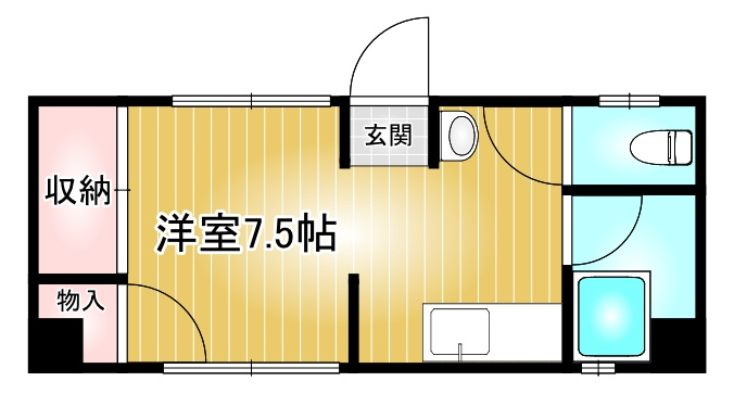 HP黄金ビル|名古屋市の賃貸ならMy賃貸の間取り|HP黄金ビル