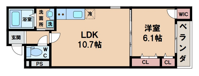【間取り】 | Fujipalace　桜　西今川Ⅱ番館