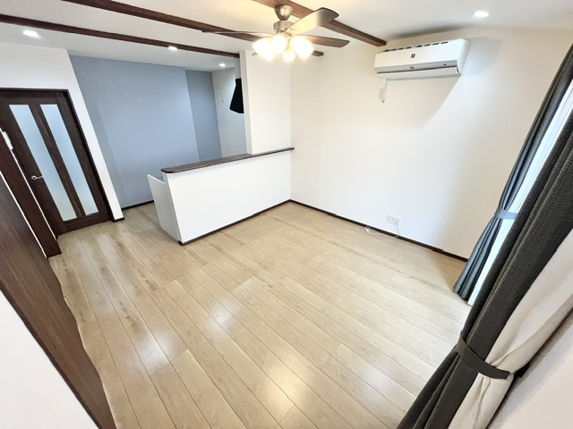 菊水町平屋の居間・リビング