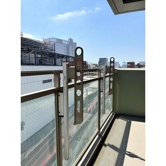 ステーションサイドなかむらのバルコニー