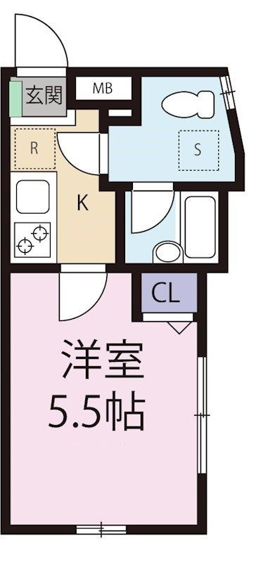 グランシャレー北千住の間取り|間取りです。