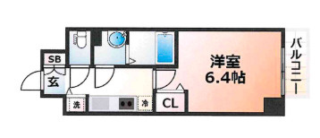 【間取り】 | プレサンスみなと元町駅前