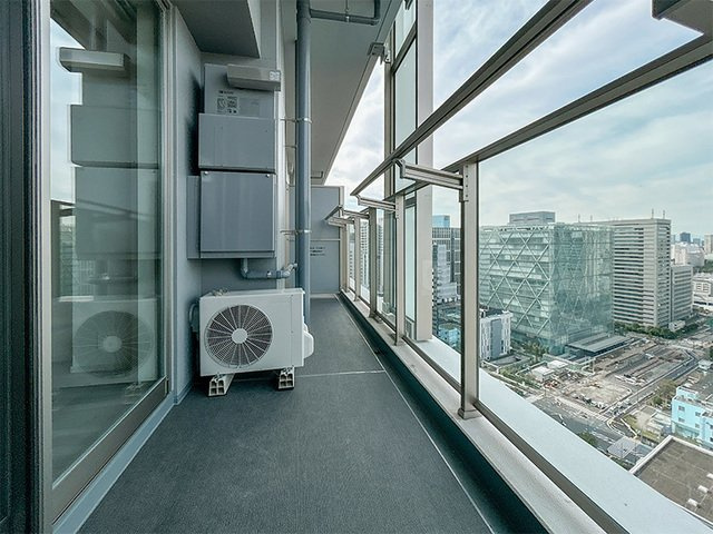 ロイヤルパークス品川のバルコニー|※写真は同タイプ住戸です。