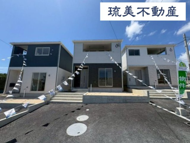 読谷村大木　第4（全3棟）の外観|※全棟並列駐車2台～♪EV車充電設備付き♪