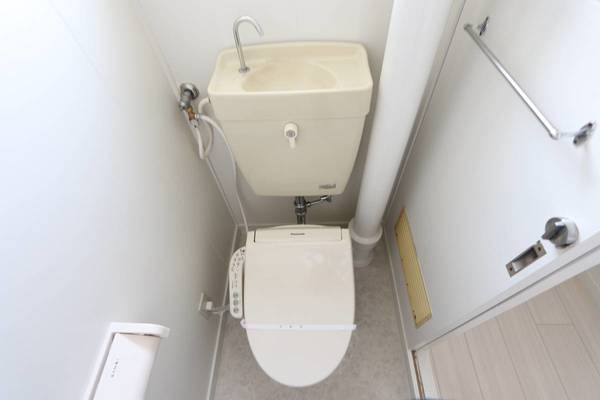 ビレッジハウス釈迦内1号棟のトイレ|ビレッジハウスの同一物件・同一タイプの間取りの写真です