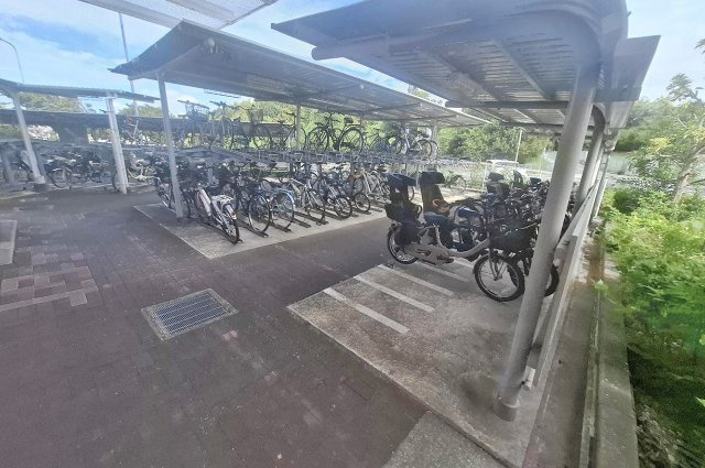 パークシティ泉ケ丘の駐輪場|駐輪場