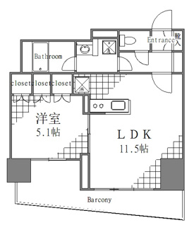 【間取り】 | 日本橋ファーストレジデンス