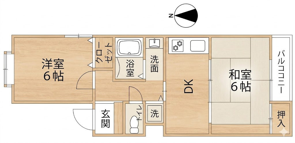 マンションリヴィエラの間取り