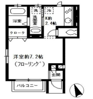 【間取り】 | システィーナ菊川