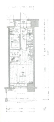大阪市福島区大開２丁目の賃貸マンションの間取り