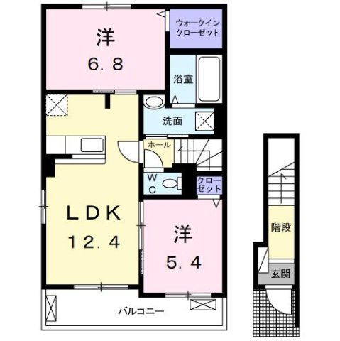 フェリーチェ船橋Ⅲの間取り