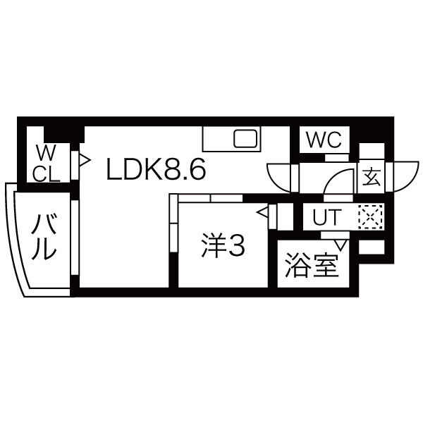 SEST新大阪(セスト シンオオサカ)の間取り