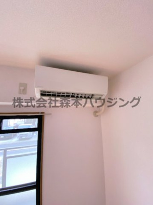 【設備】 | 　ソレイユ神田Ⅰ | リビングにエアコンついてます