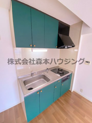 【キッチン】 | 　ソレイユ神田Ⅰ | きれいなキッチンです