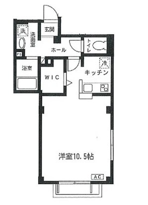 ベネフィチオの間取り|間取りです。