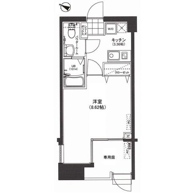 サウンドおしあげの間取り