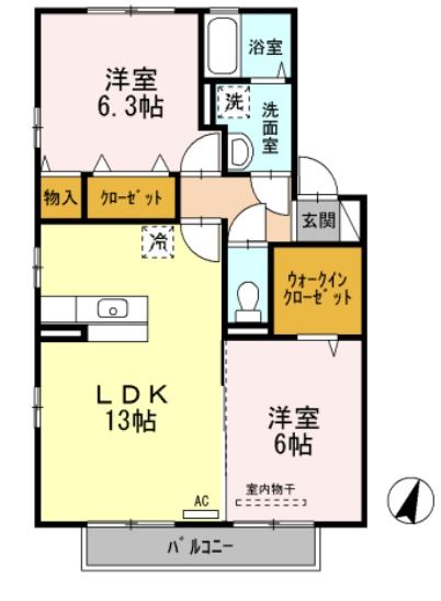ウィンターチェリーの間取り