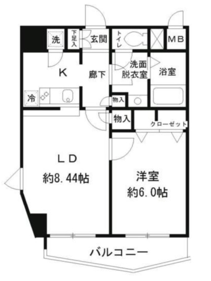 【間取り】 | レジディア新中野