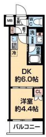 【間取り】 | ハーモニーレジデンス中野NORTH ARAI