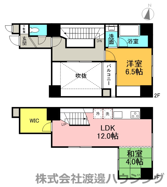 ZEUS桜川プレミアムの間取り