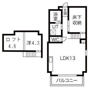 【間取り】 | グランフォート新瑞橋
