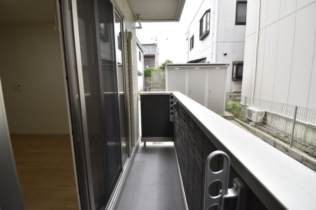 グランドコート堤町のバルコニー