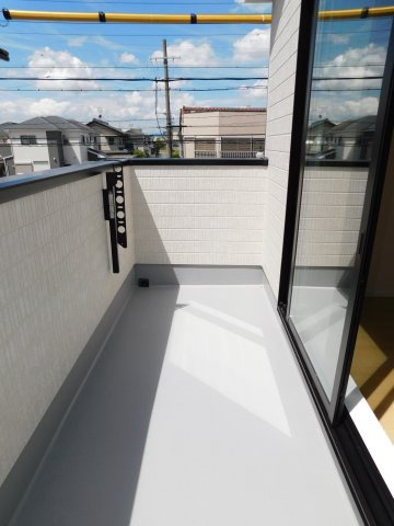 稲沢市東緑町３丁目の新築一戸建のバルコニー|◇バルコニー◇　　南面で陽当り良好なワイドバルコニー♪