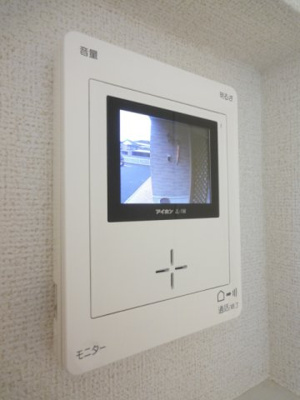【セキュリティ】 | ネオ　ブランチ | モニター付きインターホンです