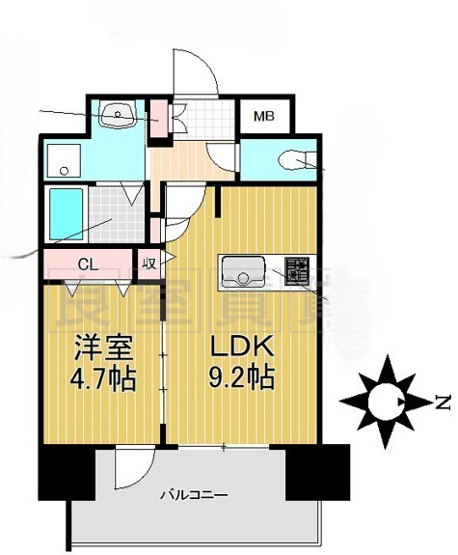 【間取り】 | ファステートNAGOYA今池バレンシア
