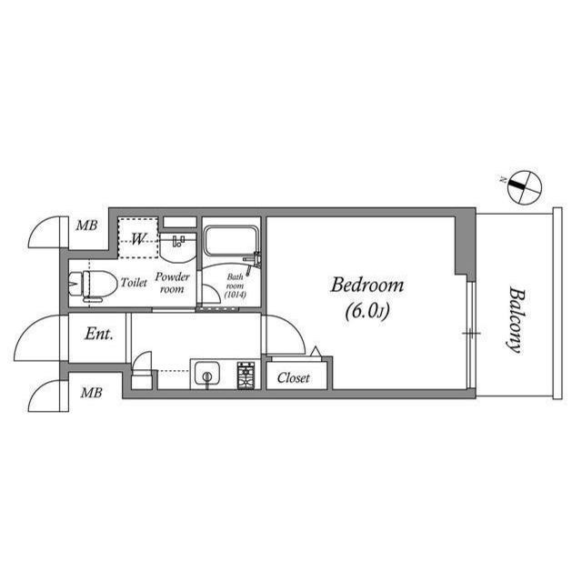 Live Casa上新庄の間取り