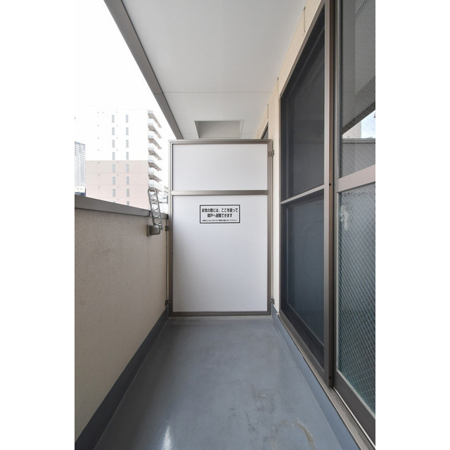 みおつくし江戸堀のバルコニー
