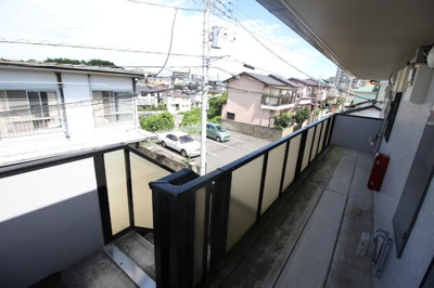 ２階の共用通路