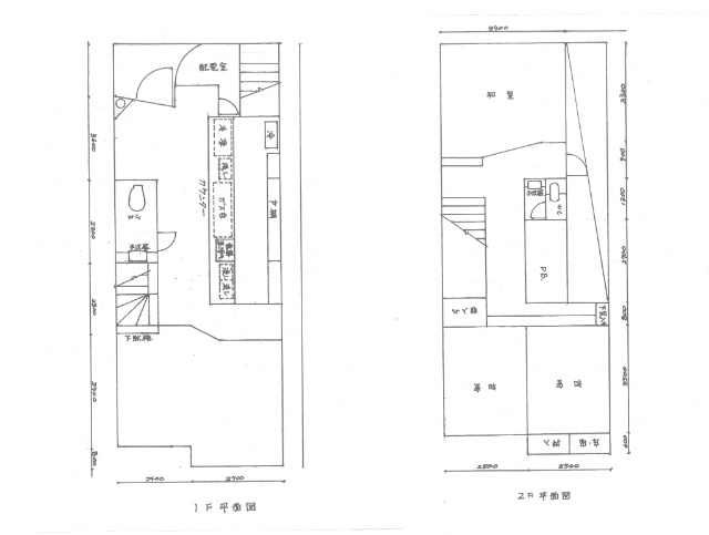 本町２丁目貸店舗の間取り