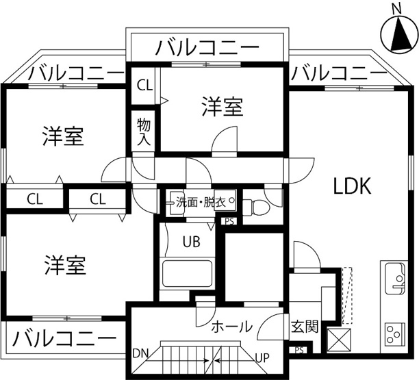 【間取り】 | リベルテ西葛西