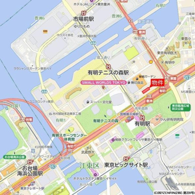 【地図】 | シティタワーズ東京ベイ　セントラルタワー