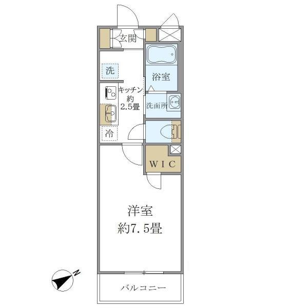 フォルスＸＶＩの間取り