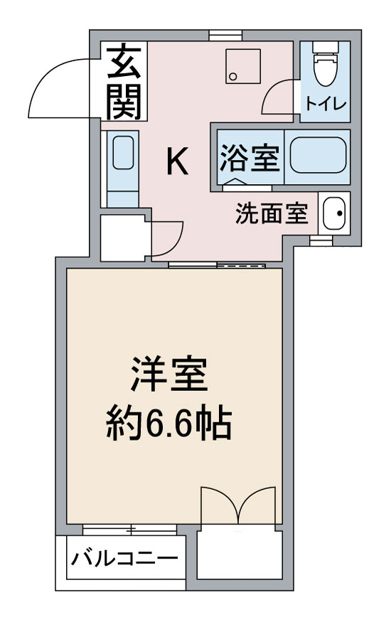 シャトー星ヶ丘の間取り