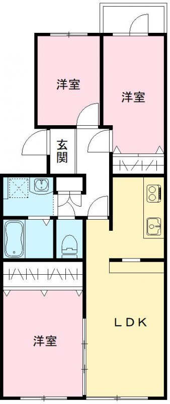 第六サンハイツ大森の間取り