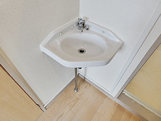 小野マンションの独立洗面台